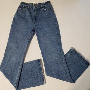 Abercrombie & Fitch Women's High Rise Jeans - Blue